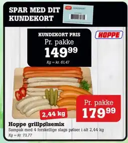 Poetzsch Padborg Hoppe grillpølsemix tilbud