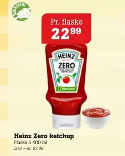 Poetzsch Padborg Heinz Zero ketchup tilbud