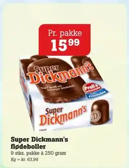 Poetzsch Padborg Super Dickmann's flødeboller tilbud