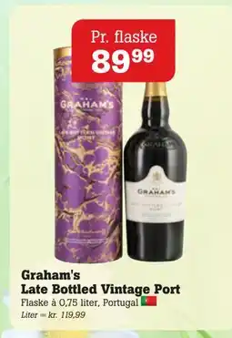 Poetzsch Padborg Graham's Late Bottled Vintage Port tilbud
