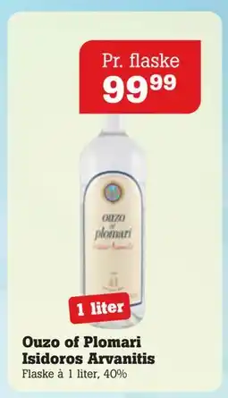 Poetzsch Padborg Ouzo of Plomari Isidoros Arvanitis tilbud