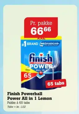 Poetzsch Padborg Finish Powerball Power All in 1 Lemon tilbud