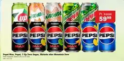 Poetzsch Padborg Pepsi Max, Pepsi, 7 Up Zero Sugar, Mirinda eller Mountain Dew tilbud