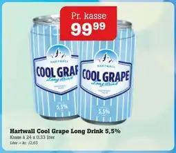 Poetzsch Padborg Hartwall Cool Grape Long Drink 5,5% tilbud