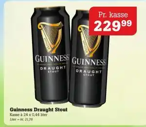 Poetzsch Padborg Guinness Draught Stout tilbud