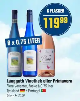 Otto Duborg Langguth Vinothek eller Primavera tilbud