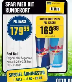Otto Duborg Red Bull tilbud