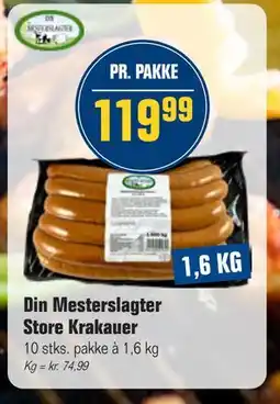 Otto Duborg Din Mesterslagter Store Krakauer tilbud