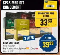 Otto Duborg Gran San-Tiago tilbud