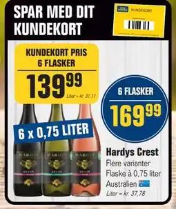 Otto Duborg Hardys Crest tilbud