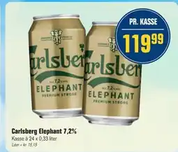Otto Duborg Carlsberg Elephant 7,2% tilbud