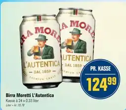 Otto Duborg Birra Moretti L'Autentica tilbud
