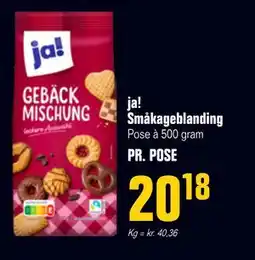 Otto Duborg ja! Småkageblanding tilbud