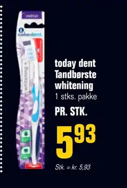 Otto Duborg today dent Tandbørste whitening tilbud
