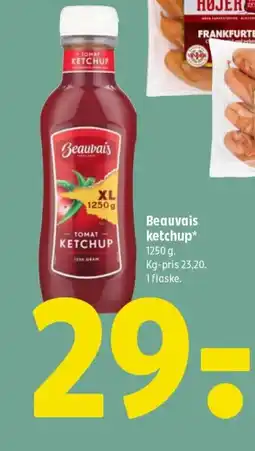 Coop 365 Beauvais ketchup* tilbud