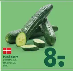 Coop 365 Dansk agurk tilbud
