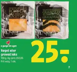 Coop 365 Røget eller gravad laks tilbud