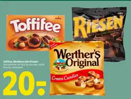 Coop 365 Toffifee, Werthers eller Riesen* tilbud