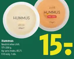 Coop 365 Hummus tilbud