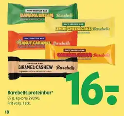 Coop 365 Barebells proteinbar* tilbud
