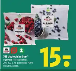 Coop 365 365 økologiske bær tilbud