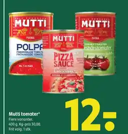 Coop 365 Mutti tomater* tilbud