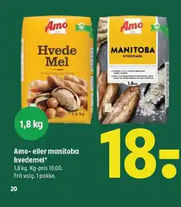 Coop 365 Amo- eller manitoba hvedemel* tilbud