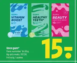 Coop 365 Eace gum* tilbud