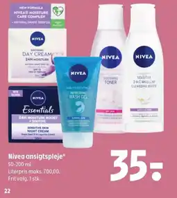 Coop 365 Nivea ansigtspleje* tilbud