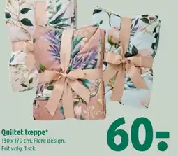 Coop 365 Quiltet tæppe* tilbud