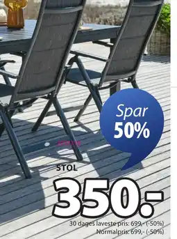 JYSK STOL tilbud