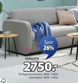 JYSK SOVESOFA tilbud