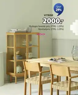 JYSK VITRINE tilbud