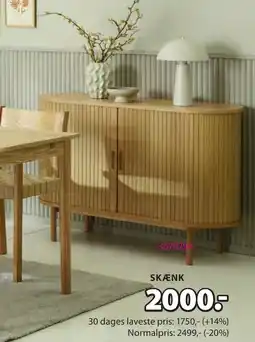 JYSK SKÆNK tilbud