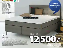 JYSK DREAMZONE® REIPA GC110 KONTINENTALSENG tilbud