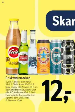 Føtex Drikkevaremarked tilbud