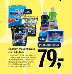 Føtex Neophos maskinopvask eller additiver tilbud