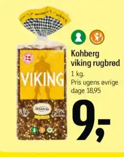 Føtex Kohberg viking rugbrød tilbud