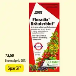 Føtex Floradix® Kräuterblut tilbud