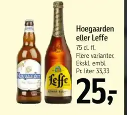 Føtex Hoegaarden eller Leffe tilbud