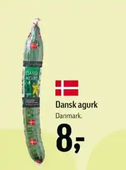 Føtex Dansk agurk tilbud