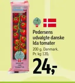 Føtex Pedersens udvalgte danske Ida tomater tilbud