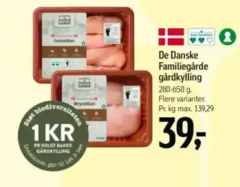 Føtex De Danske Familiegårde gårdkylling tilbud