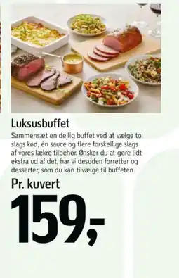 Føtex Luksusbuffet tilbud