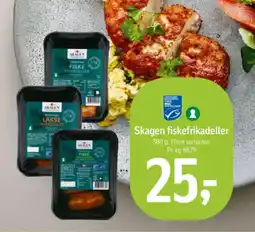Føtex Skagen fiskefrikadeller tilbud