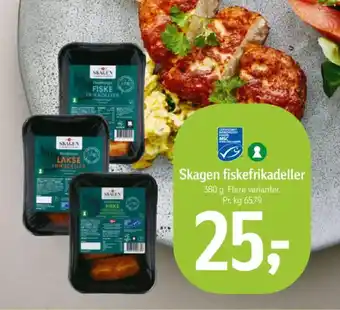 Føtex Skagen fiskefrikadeller tilbud