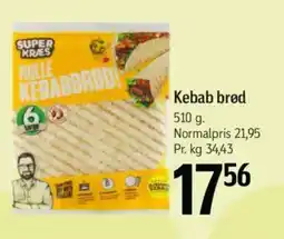 Føtex Kebab brød tilbud