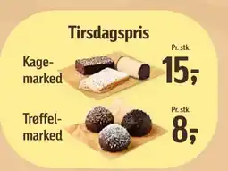 Føtex Tirsdagspris Kage- marked Trøffel- marked tilbud