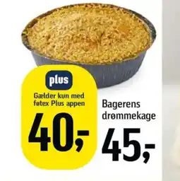 Føtex Bagerens drømmekage tilbud