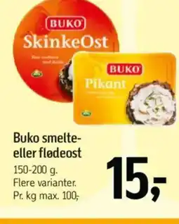Føtex Buko smelte- eller flødeost tilbud